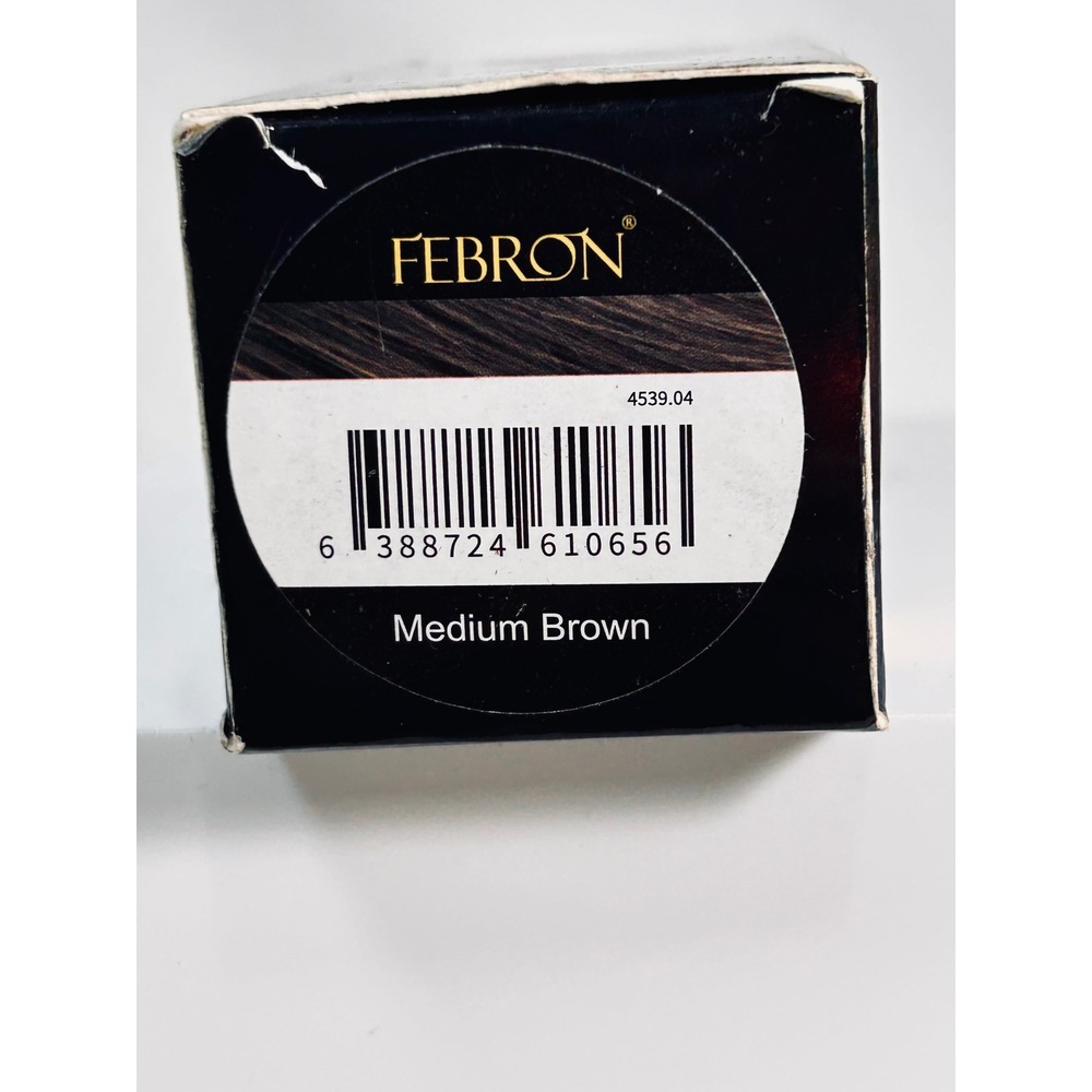 Febron Hair Building Fibers Medium Brown 30g 1.06oz‎ Natural Thinning Hair - Picture 6 of 6